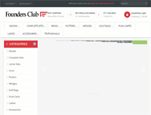 Tablet Screenshot of foundersclub.com